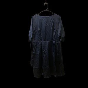 Acevog Sleek Work Dress Mid-Arm Sleeves